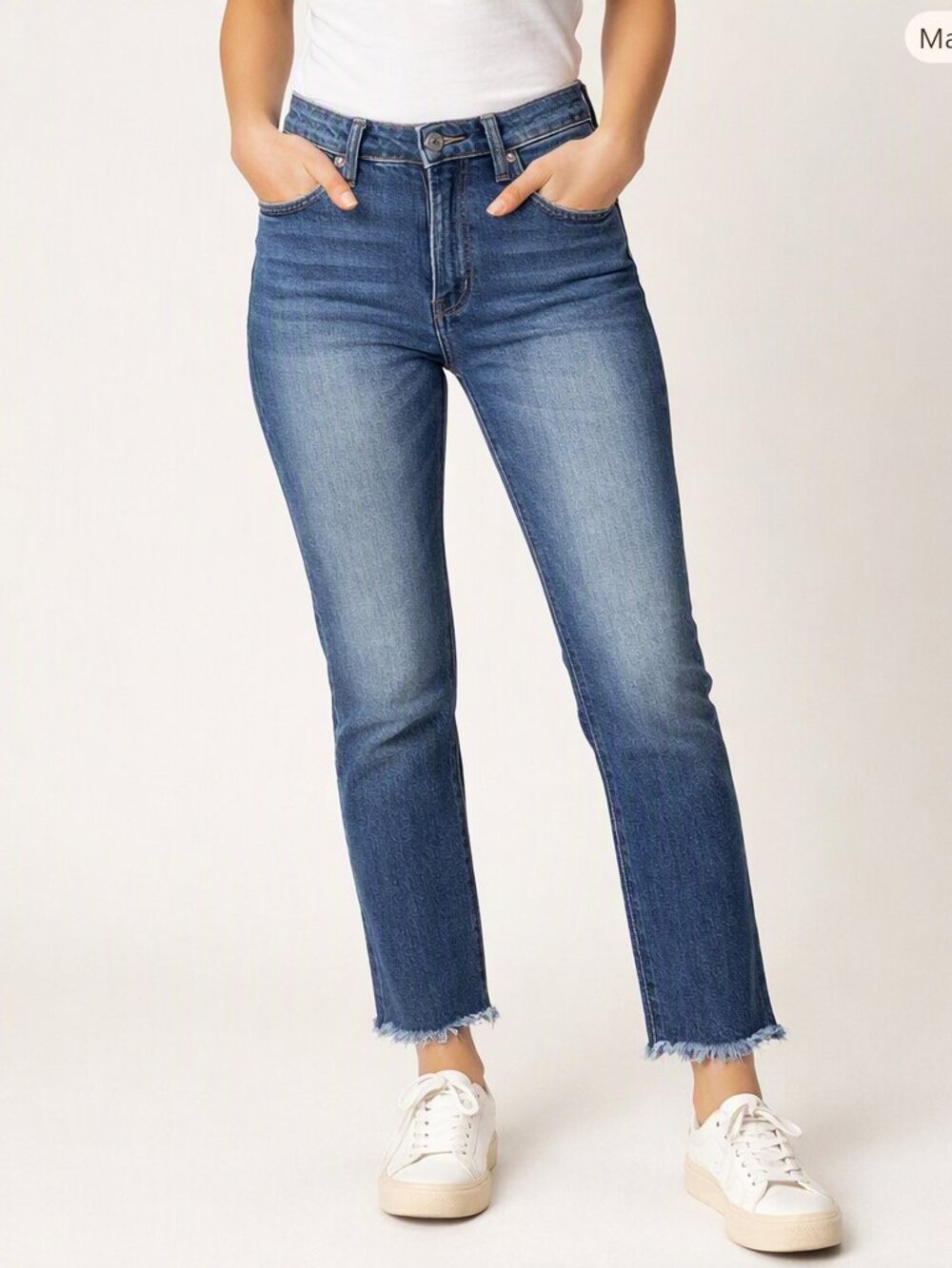 Miss Me Crop Slim Boot Jeans Size 31